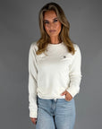CAPO PULLOVER STERN BRUST WEISS