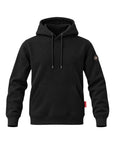 CAPO HOODIE BLACK STAR PATCH ARM MEN