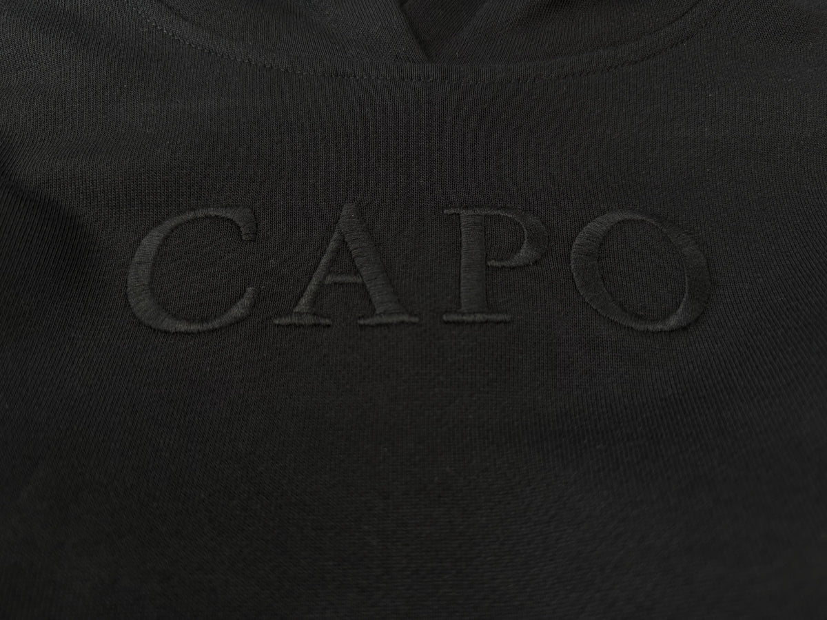 Sudadera con capucha CAPO KIDS, estrella negra en la espalda