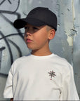 JUNIOR ROSE TEE OFF WHITE