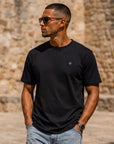 CAPO REGULAR T-SHIRT EMBROIDERY PATCH BLACK