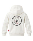 JUNIOR COMPASS HOODIE OFFWHITE