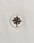 CAPO REGULAR T-SHIRT EMBROIDERY PATCH WHITE