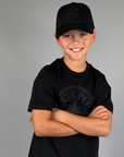 JUNIOR TONAL PUFF TEE BLACK