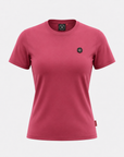 CAPO Women’s Signature Patch T-Shirt – Dark Pink