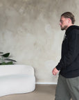 CAPO COMPASS HOODIE ZWART